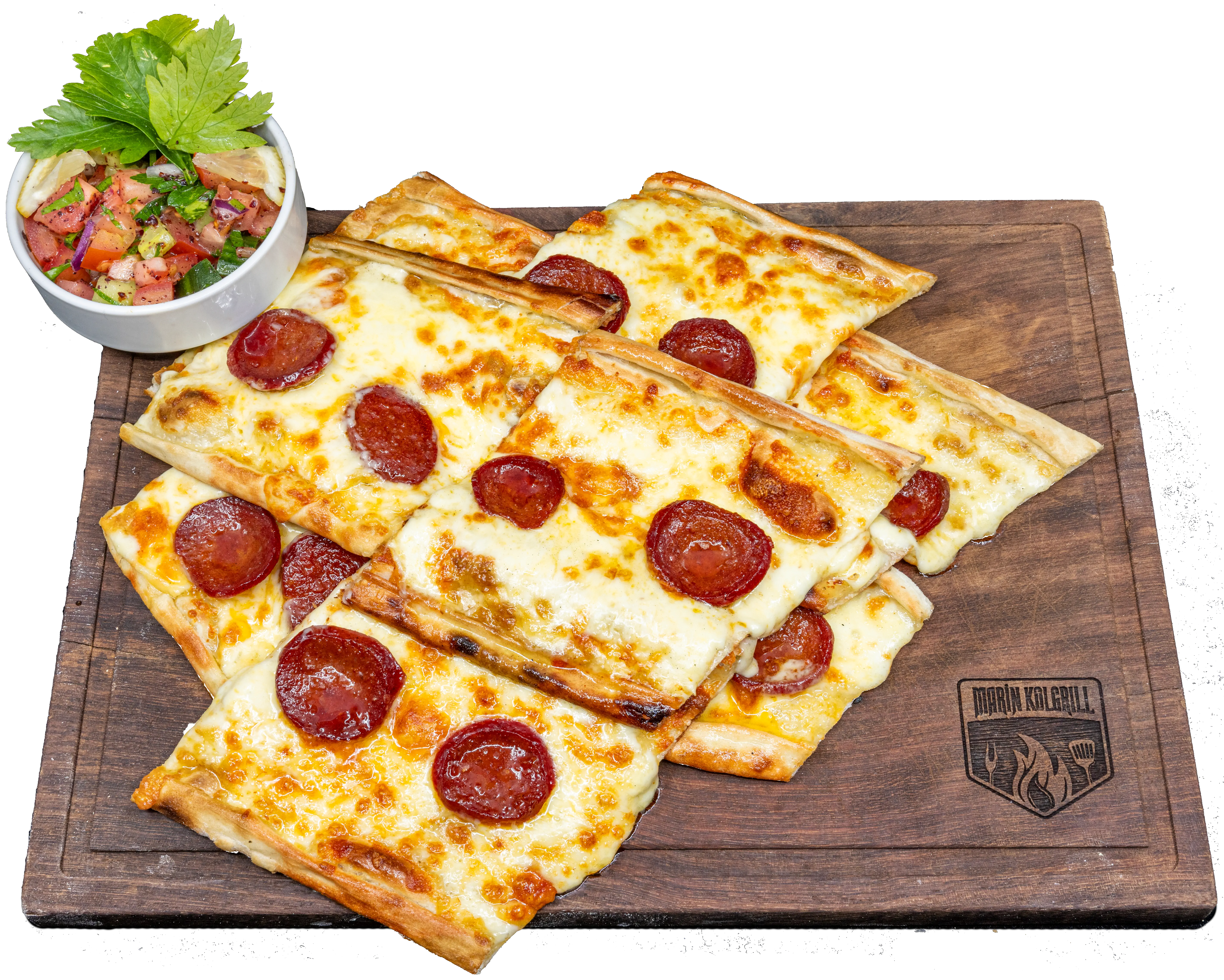 Sucuklu pide